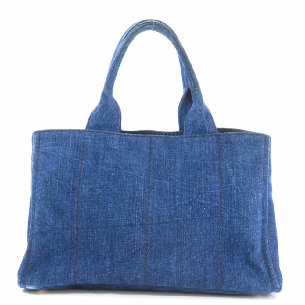 Prada Tote Denim Bag Canapa